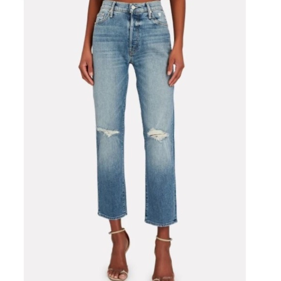 MOTHER THE TRICKSTER ANKLE CRYING ON HOLY GROUND HIGH RISE BUTTON FLY STRAIGHT - Picture 3 of 15